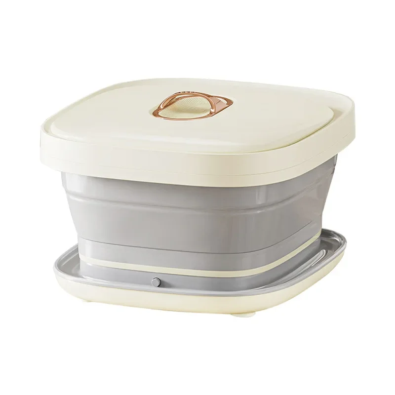 Foot Bath Massager - Foldable Portable Thermostatic Massage Foot Bath