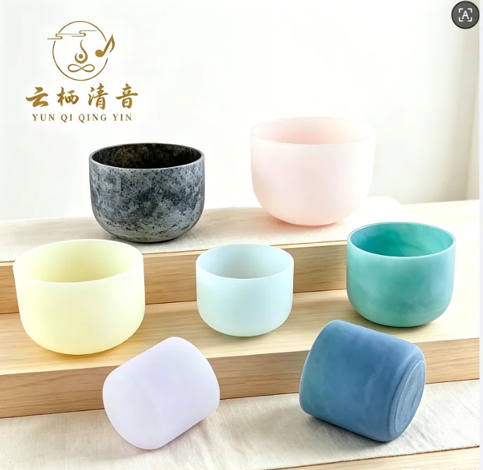 Healing Crystal Set - YUNQIQINGYIN CrystalSoul 432Hz Gemstone Fusion Crystal