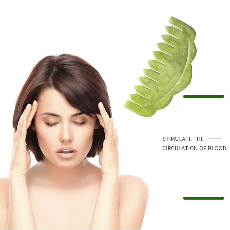 Natural Green Xiuyu Gua Sha Bo - Jade Gua Sha Tool ulasan dan harga