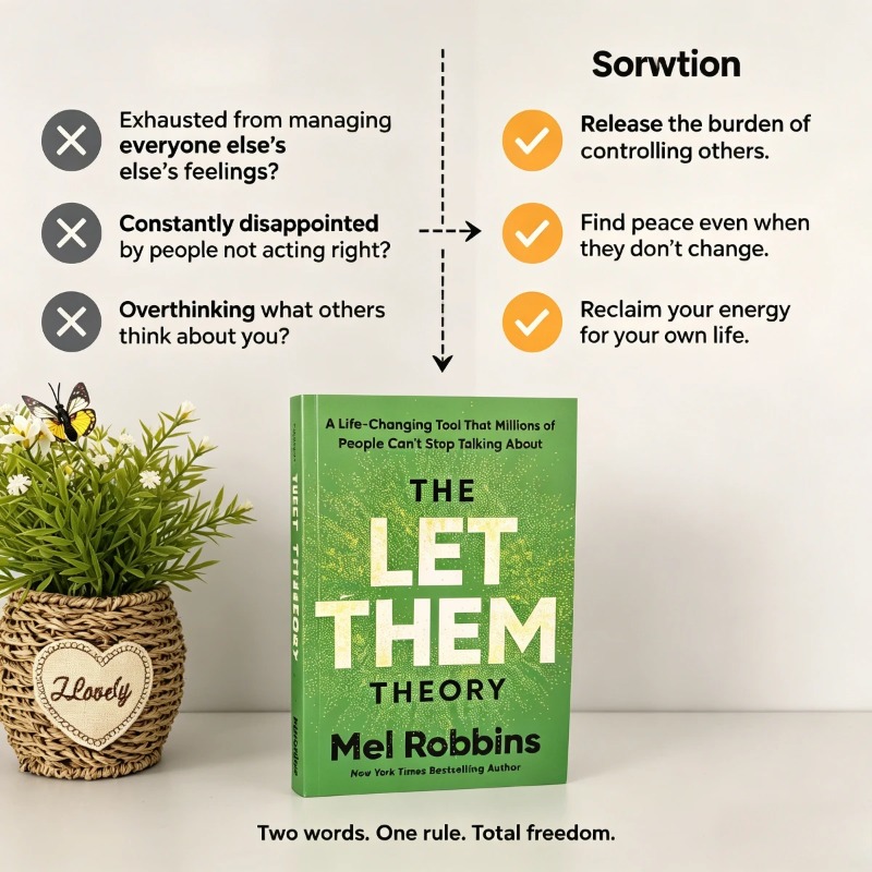 The Let Them Theory By Mel Rob - Health & Wellness Farmacia Inc ulasan dan harga