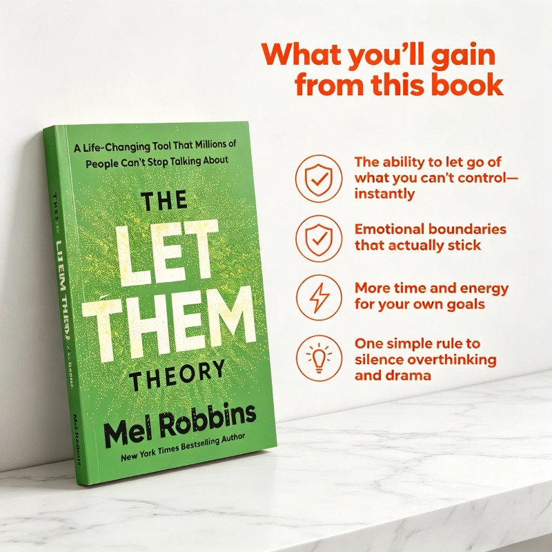 The Let Them Theory By Mel Rob - Health & Wellness Farmacia Inc ulasan dan harga