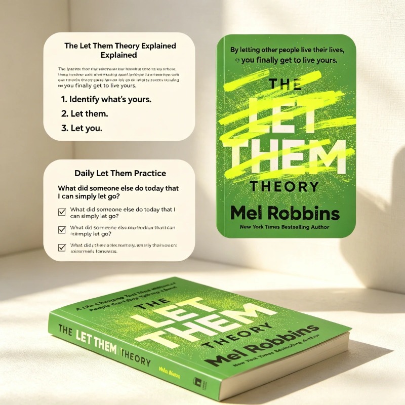 The Let Them Theory By Mel Rob - Health & Wellness Farmacia Inc ulasan dan harga