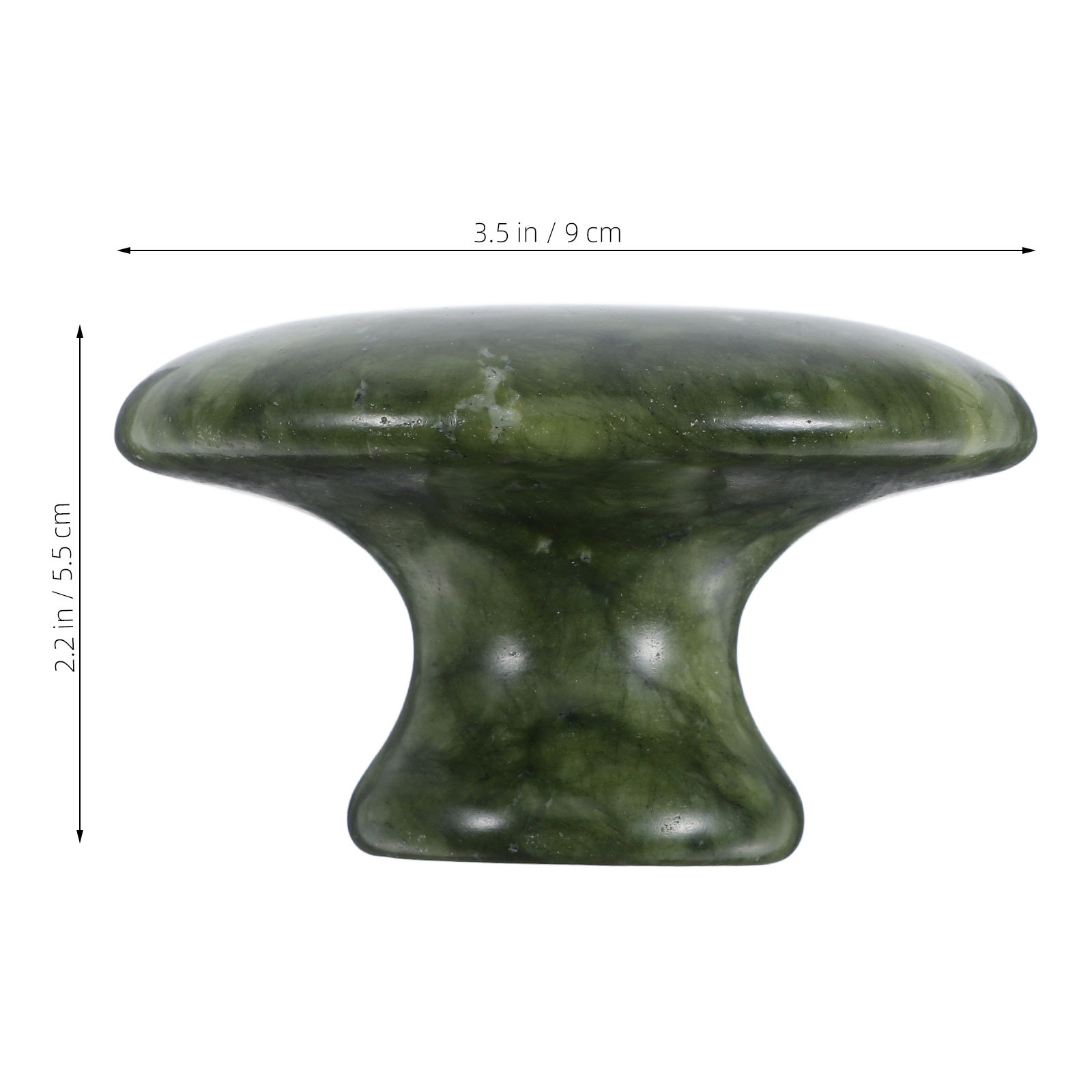 Mushroom Shaped Jade Massage S - Jade Gua Sha Tool ulasan dan harga