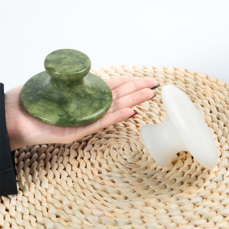 Natural Jade Mushroom Head Mas - Jade Gua Sha Tool ulasan dan harga
