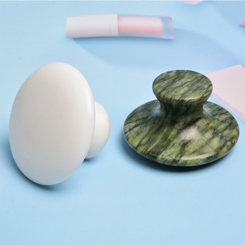 Natural Jade Mushroom Head Mas - Jade Gua Sha Tool ulasan dan harga
