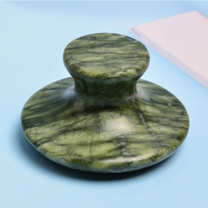 Natural Jade Mushroom Head Mas - Jade Gua Sha Tool ulasan dan harga