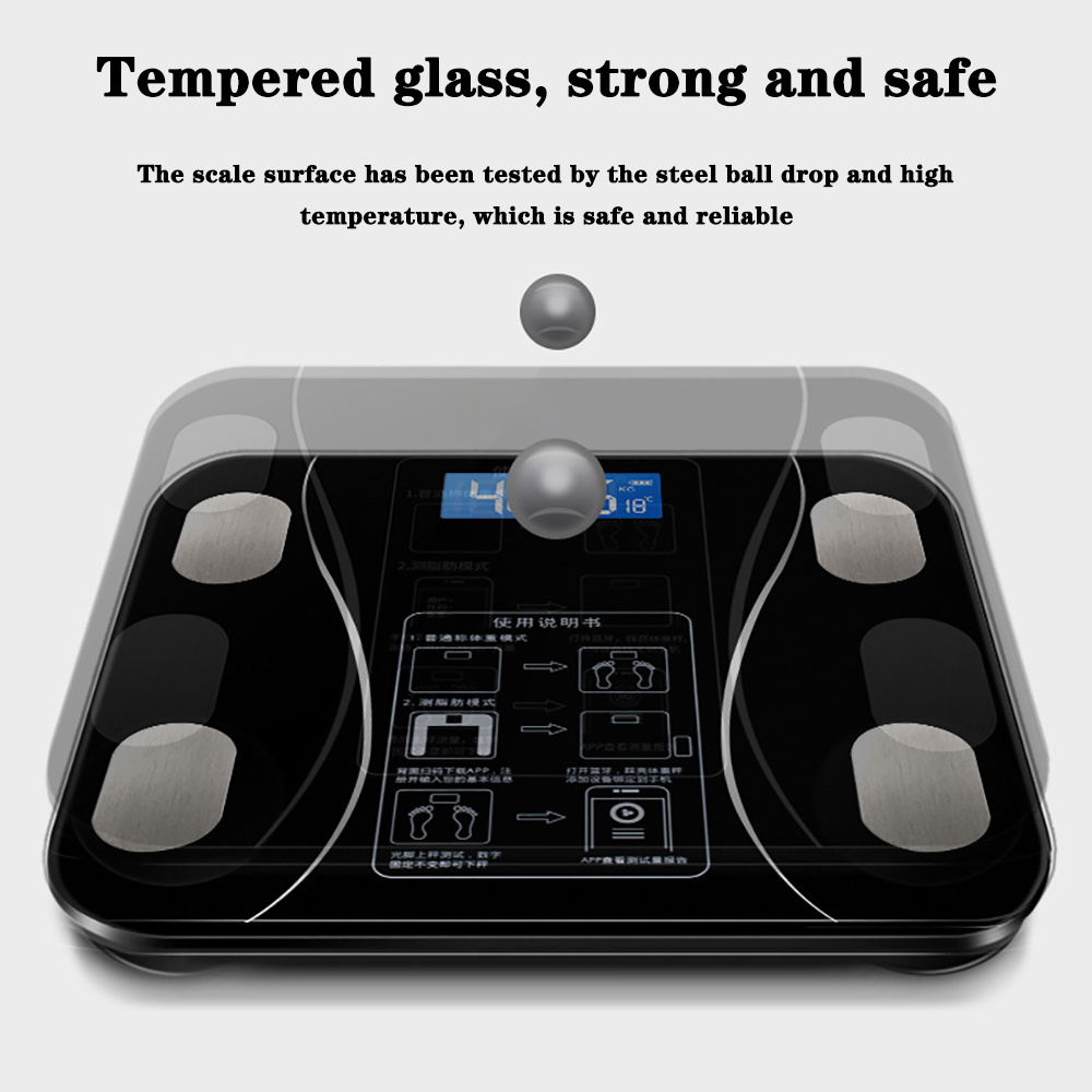 Body Fat Scale Smart Wireless  - Digital Body Weight Scale ulasan dan harga