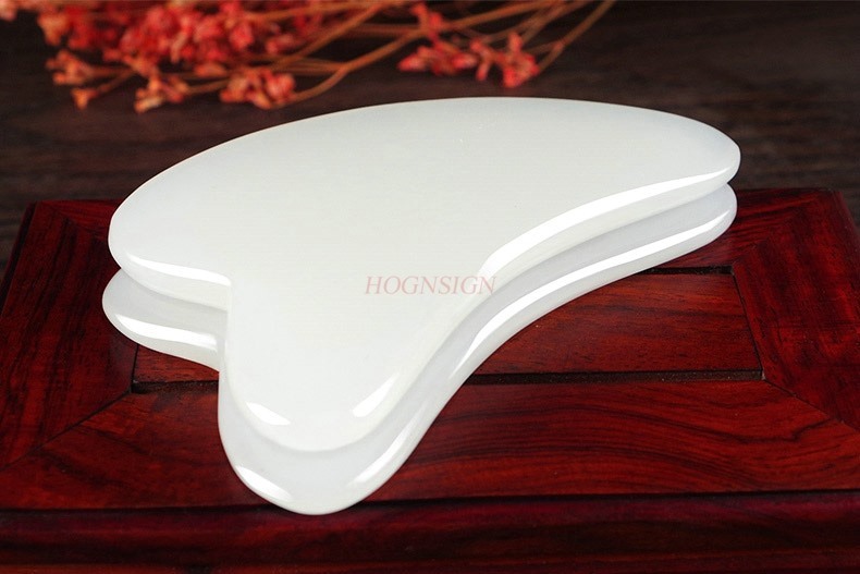 2pcs Natural jade facial shavi - Jade Gua Sha Tool ulasan dan harga