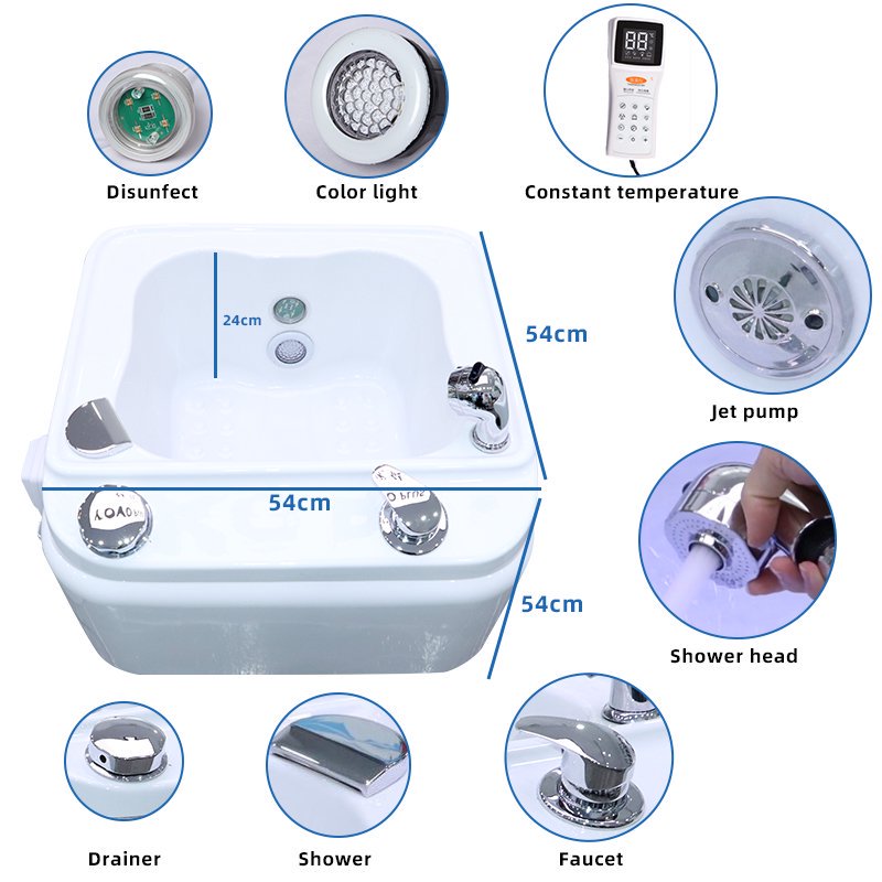 Electric Foot Basin Spa Massag - Foot Bath Massager ulasan dan harga
