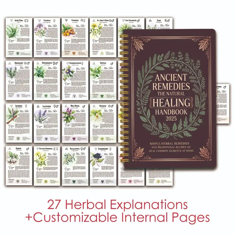 Natural Remedies Handbook with - Health & Wellness Farmacia Inc ulasan dan harga