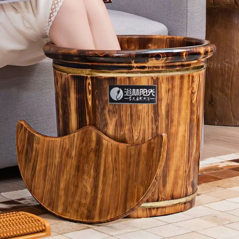 HYS cedar foot bucket foot mas - Foot Bath Massager ulasan dan harga