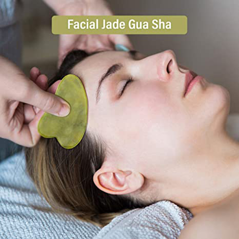 Natural Jade Roller Gua Sha Ma - Jade Gua Sha Tool ulasan dan harga