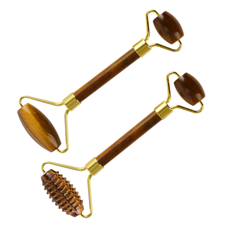 Natural Tiger Eye Jade Roller  - Jade Gua Sha Tool ulasan dan harga
