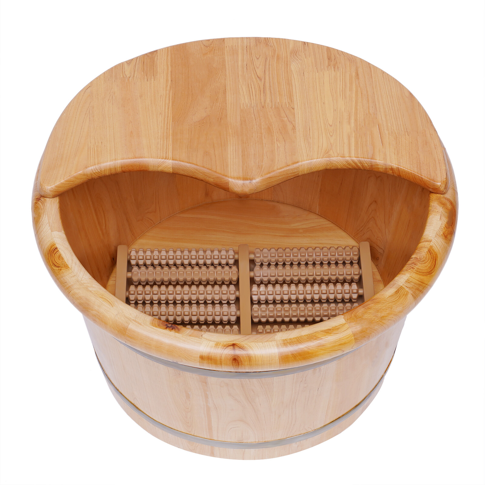 Cedar Wood Foot Bath Tub Leak- - Foot Bath Massager ulasan dan harga
