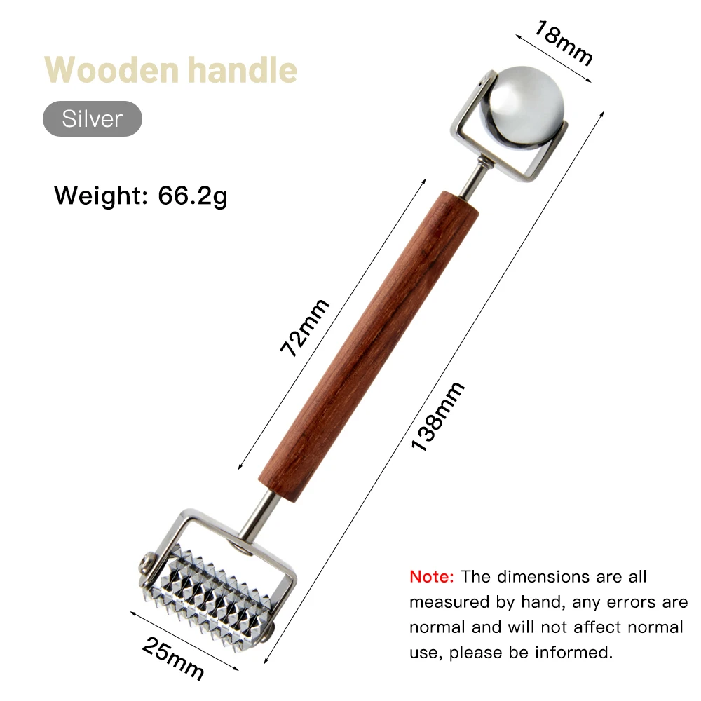 Stainless Steel Pointed Roller - Jade Gua Sha Tool ulasan dan harga