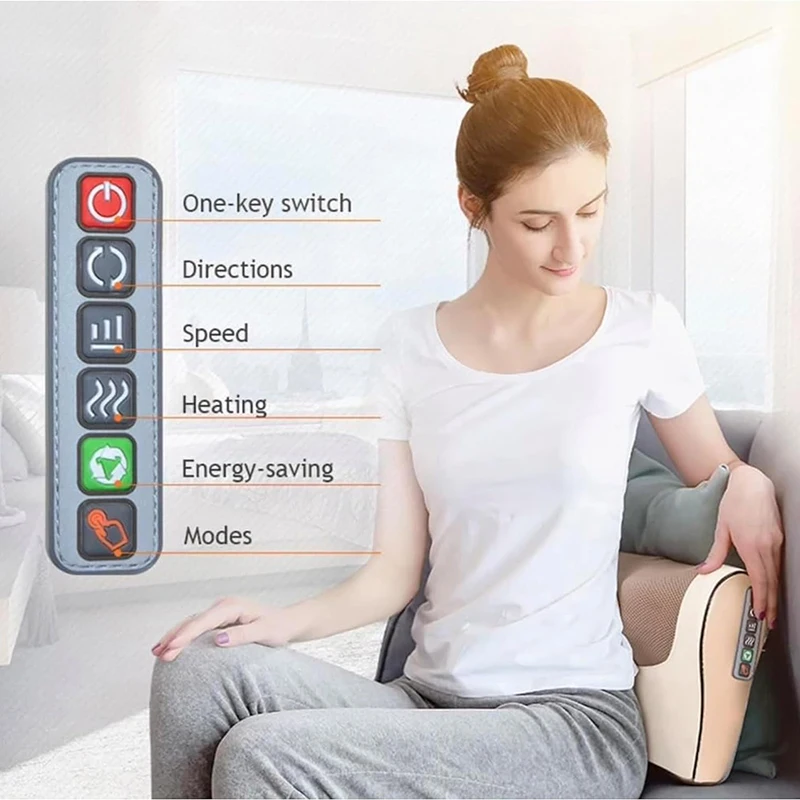 Back Neck Massager Infrared He - Foot Bath Massager ulasan dan harga