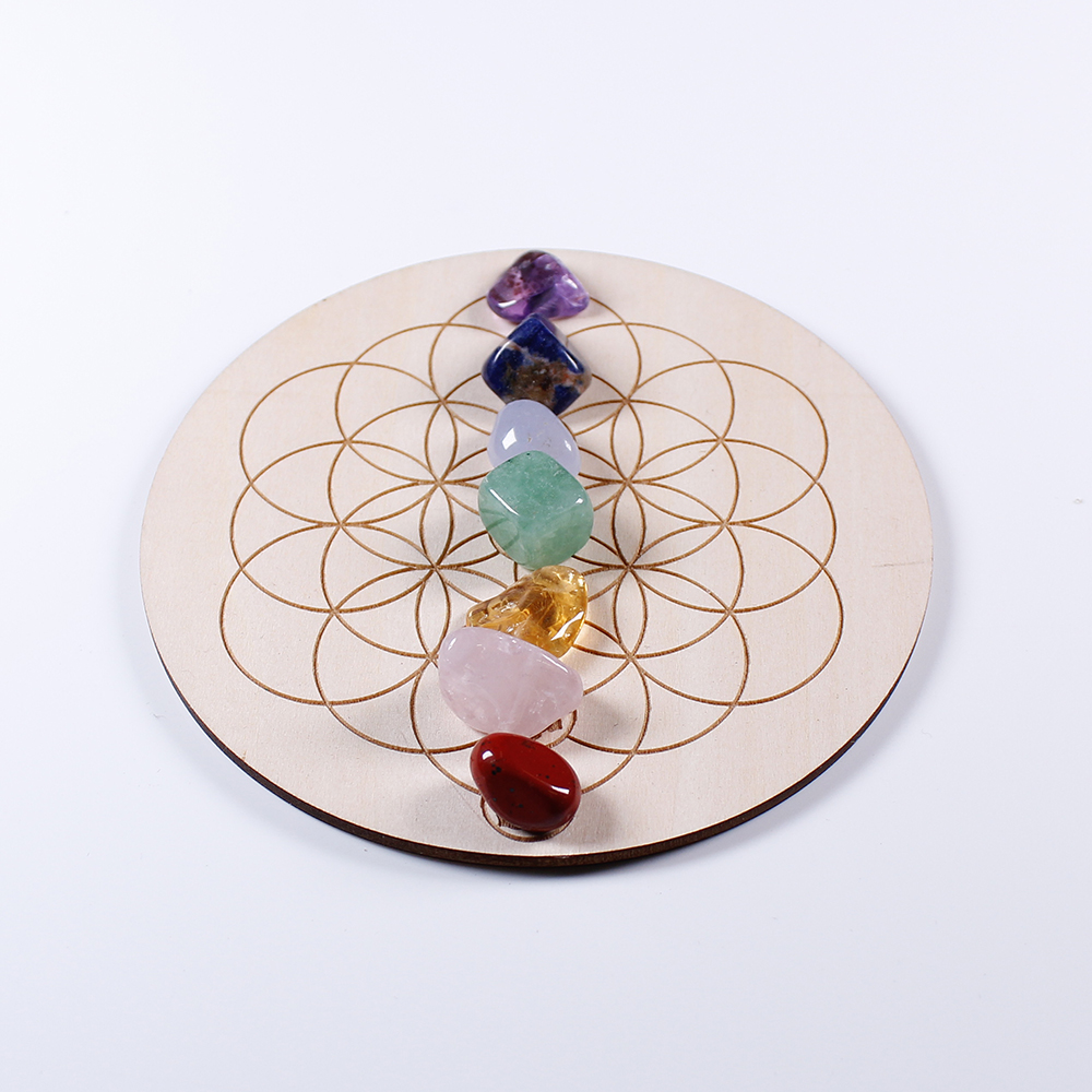 7pcs/set Natural Crystal Mixed - Healing Crystal Set ulasan dan harga