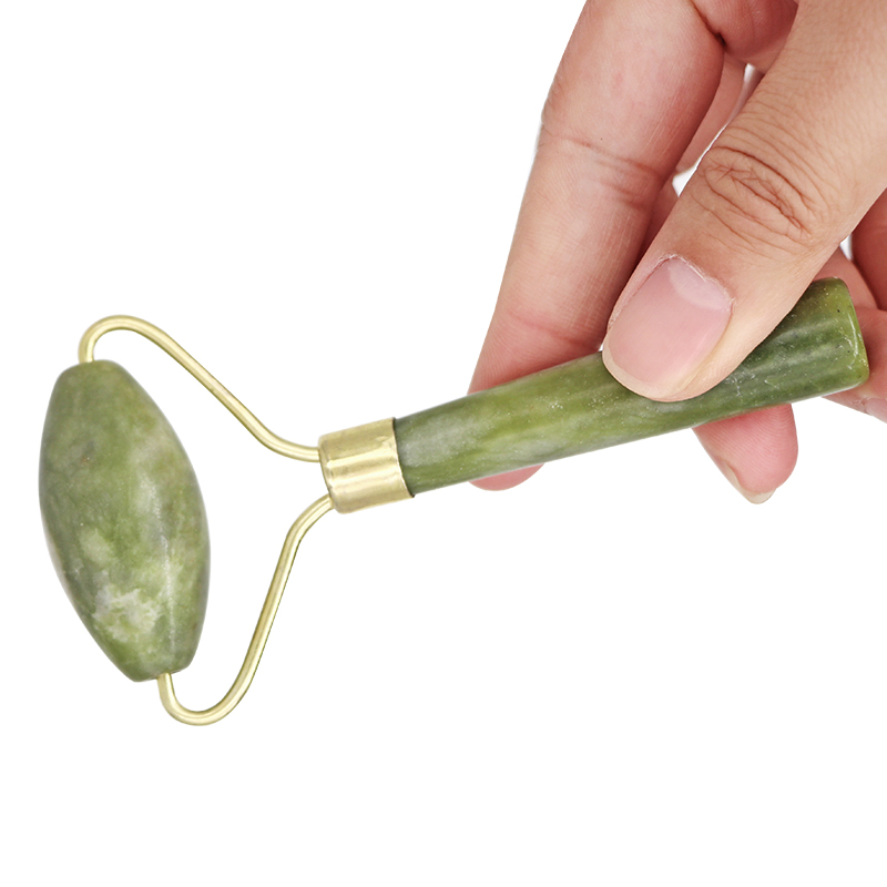 Natural Jade Roller Face Gua S - Jade Gua Sha Tool ulasan dan harga