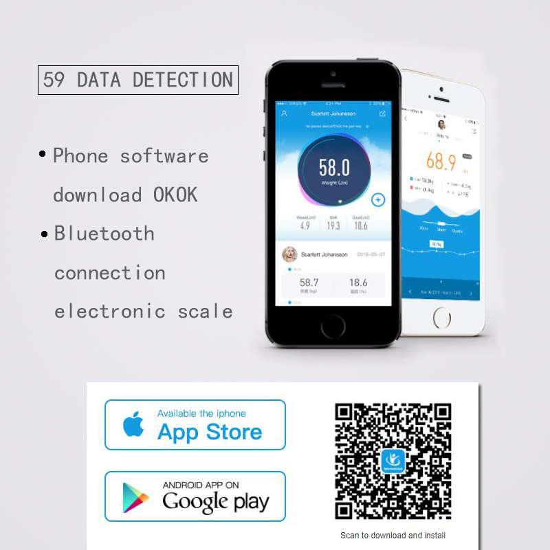 Body Fat Scale Smart Wireless  - Digital Body Weight Scale ulasan dan harga