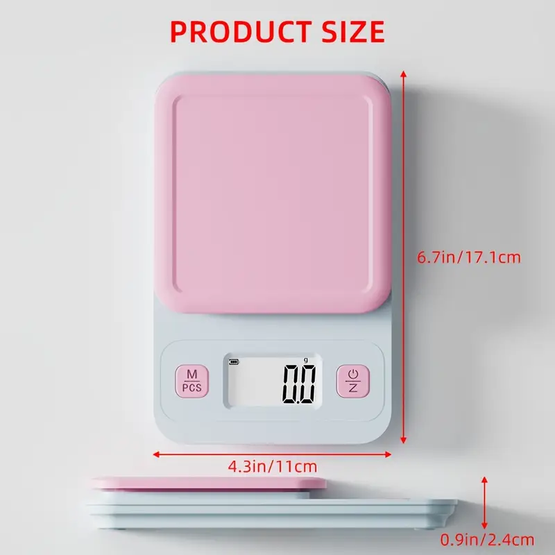 Kitchen Scale with Lcd Display - Digital Body Weight Scale ulasan dan harga