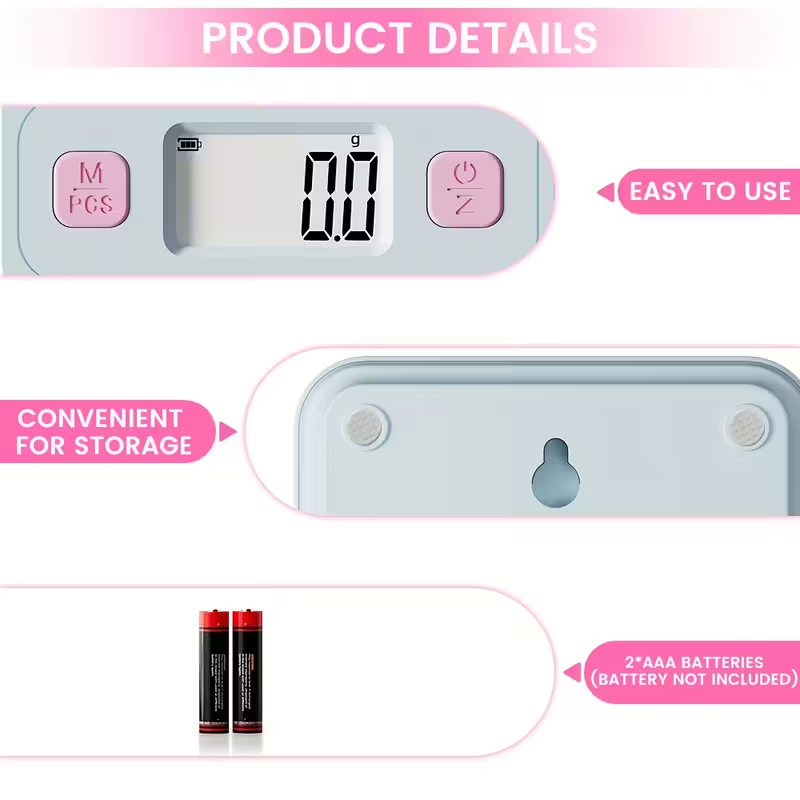 Kitchen Scale with Lcd Display - Digital Body Weight Scale ulasan dan harga